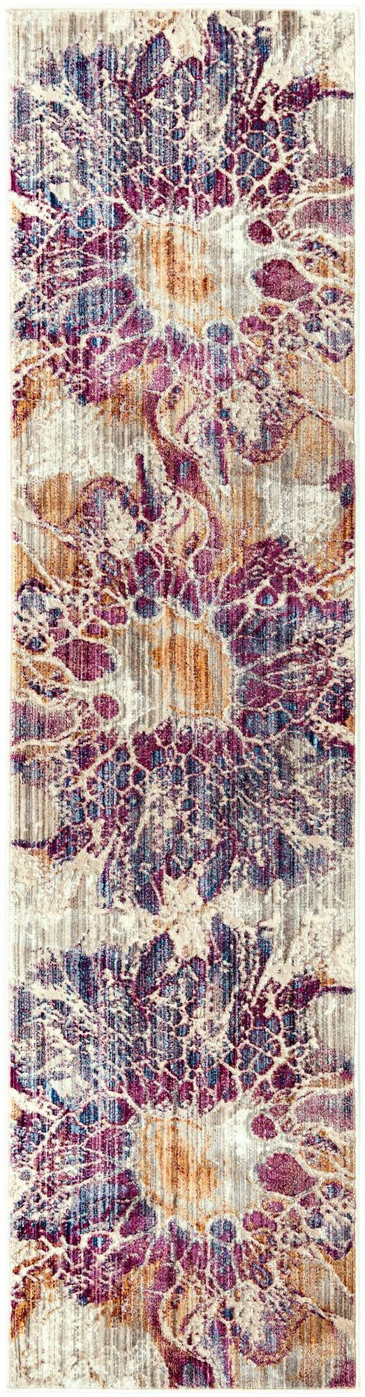 2' x 8' Sayer · Abstract rug, multi