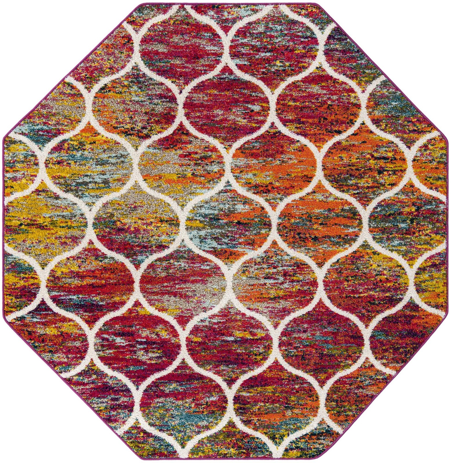 7' x 7' Ingram · Lattice rug