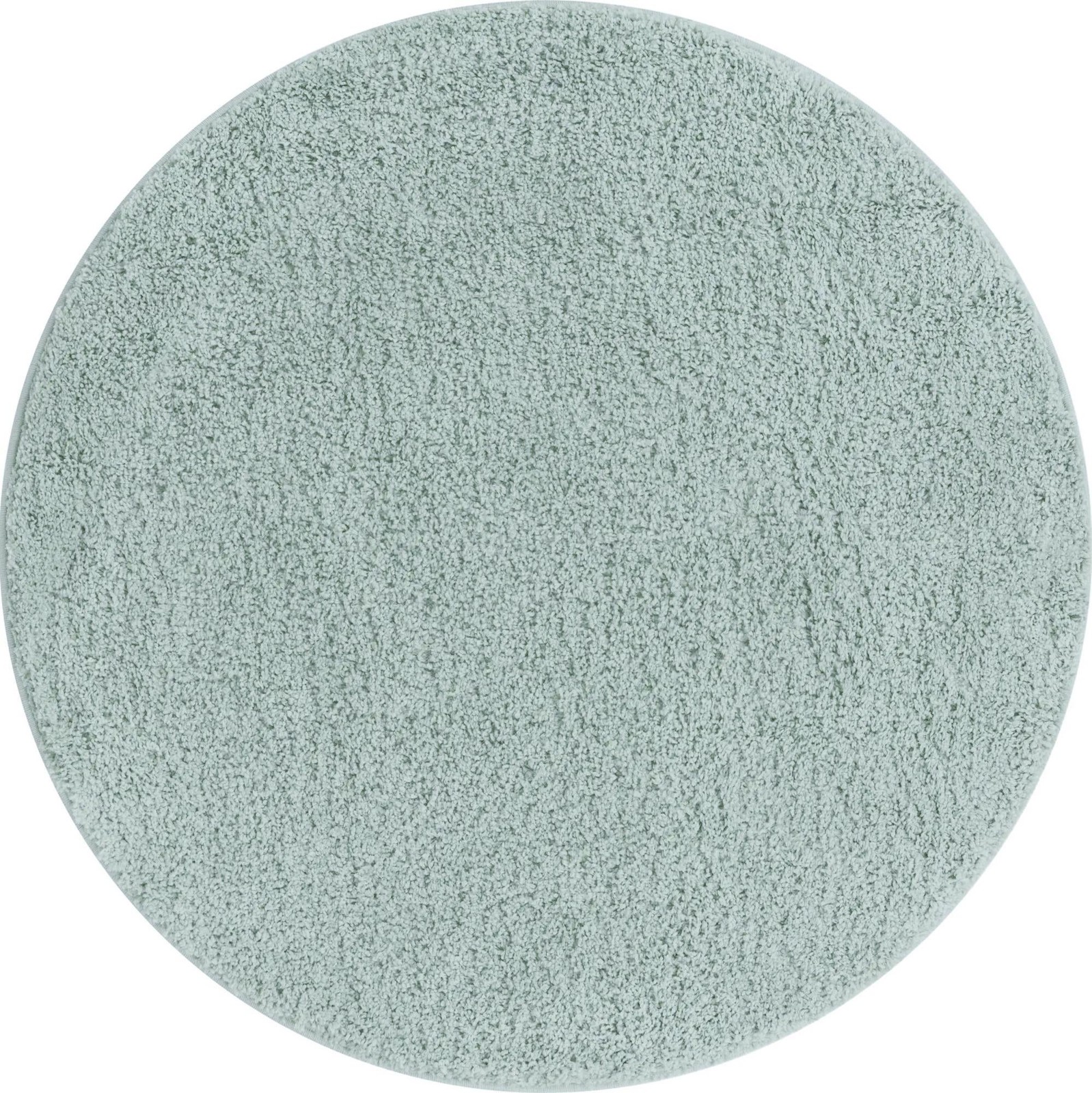 3' 3 x 3' 3 Calvert · Solid shag rug, sage green