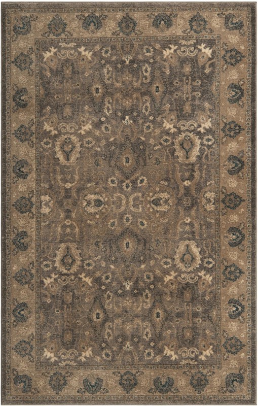 5' x 8' Brownell · Border rug