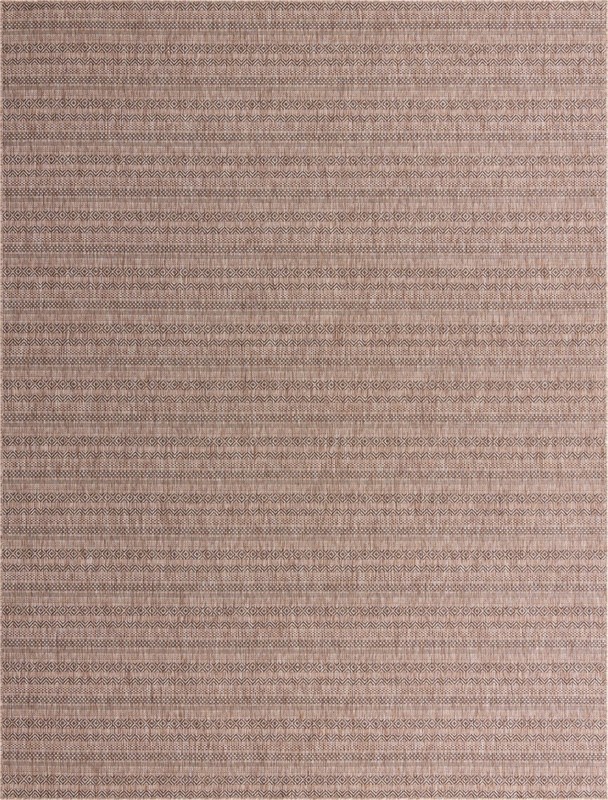 10' x 13' Merlin · Geometric Outdoor Rug, natural