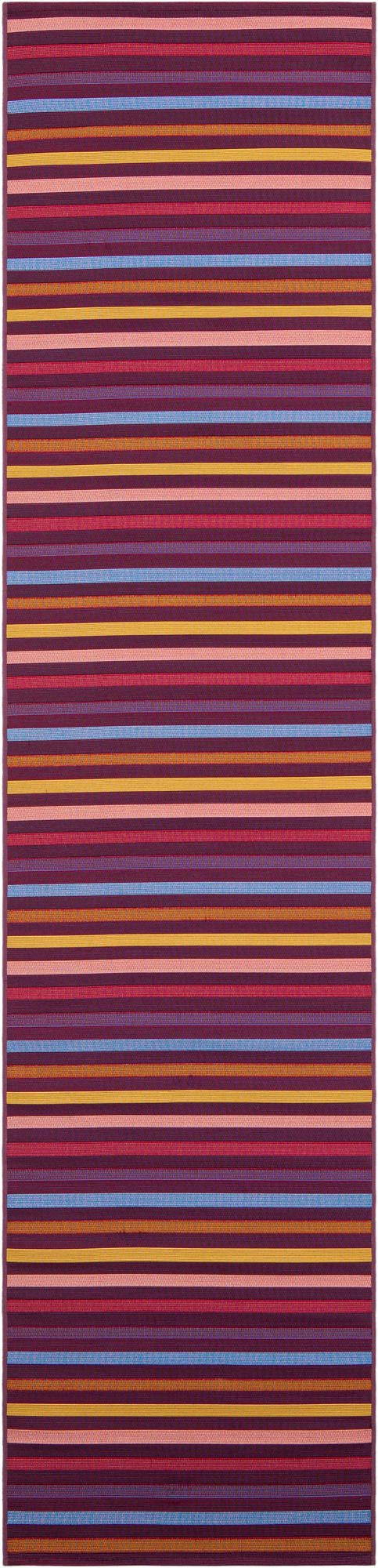 2' 7 x 12' Lomax · Abstract Outdoor Rug