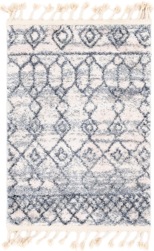 Humphrey · Geometric rug, ivory and gray