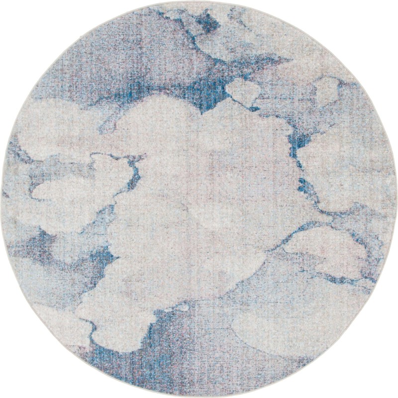 6' x 6' Harper · Abstract rug, multi