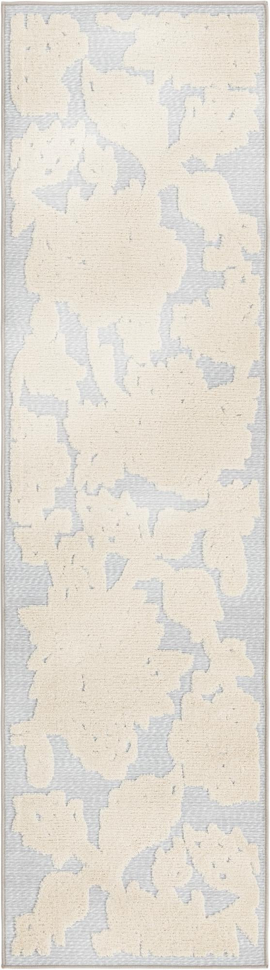 2' x 8' Lidell · Floral / botanical Outdoor Rug, gray