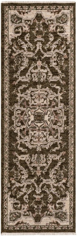 Colter · Border rug, green