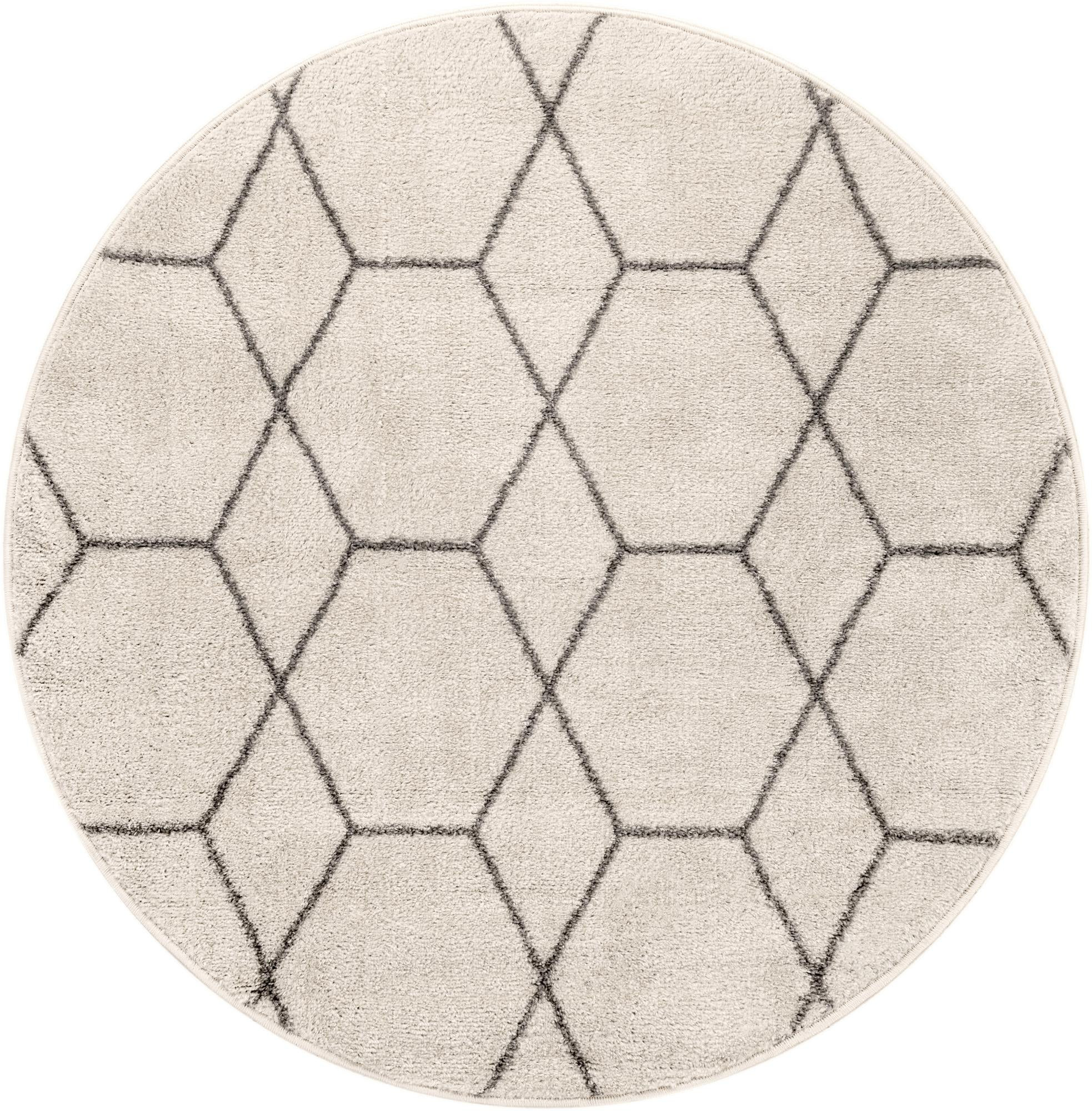 4' x 4' Galloway · Diamond rug