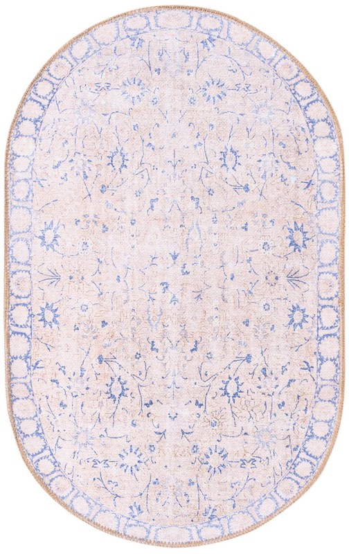 2' x 3' Fawcett · Border Washable Rug, beige