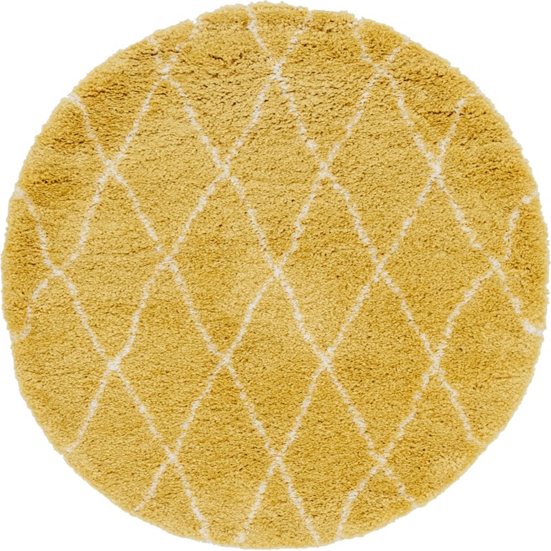 5' x 5' Jameson · Diamond Shag Rug
