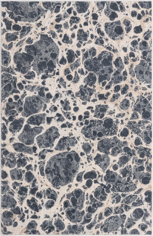 Lionel · Abstract rug, grey