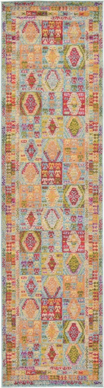 2' 7 x 10' Warrender · Border Washable Rug