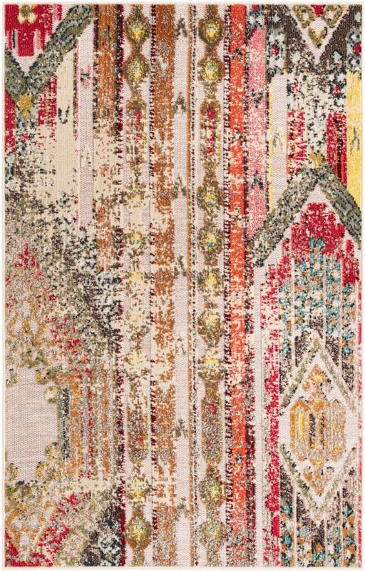 4' x 6' Cleary · Abstract Outdoor Rug, multi beige