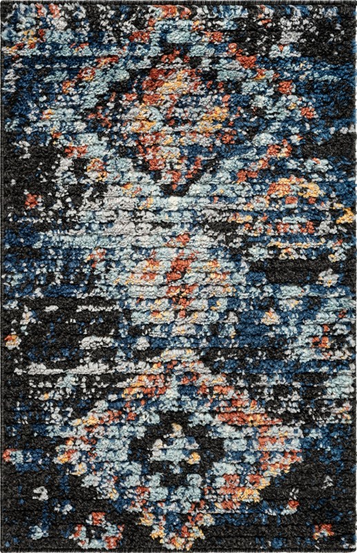 2' 2 x 3' Pinehurst · Diamond rug, navy