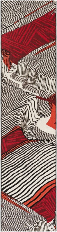2' x 8' Orchard · Abstract Outdoor Rug