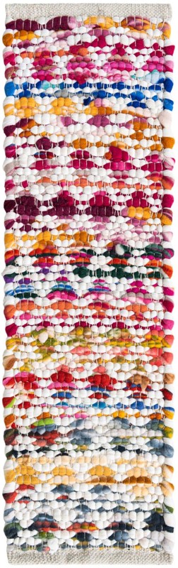 Rooney · Striped Chindi Rug, multi