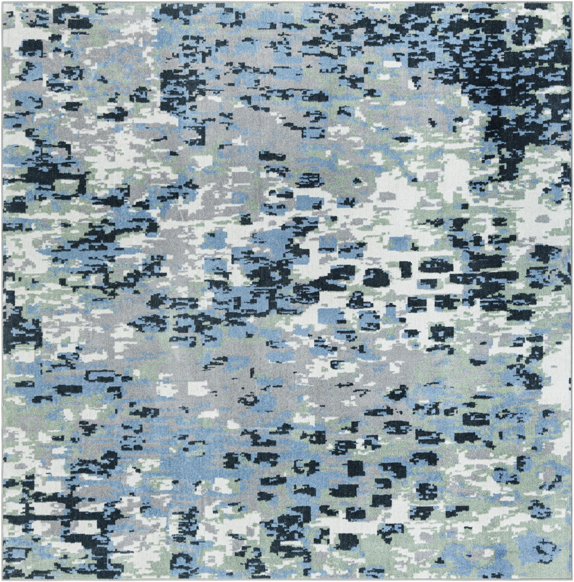 7' 10 x 7' 10 Hamden · Abstract Washable Rug