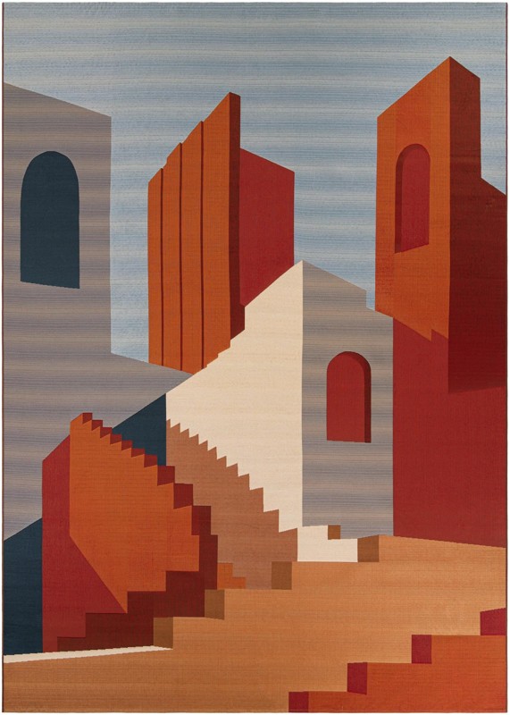 Clare · Abstract Outdoor Rug, multi