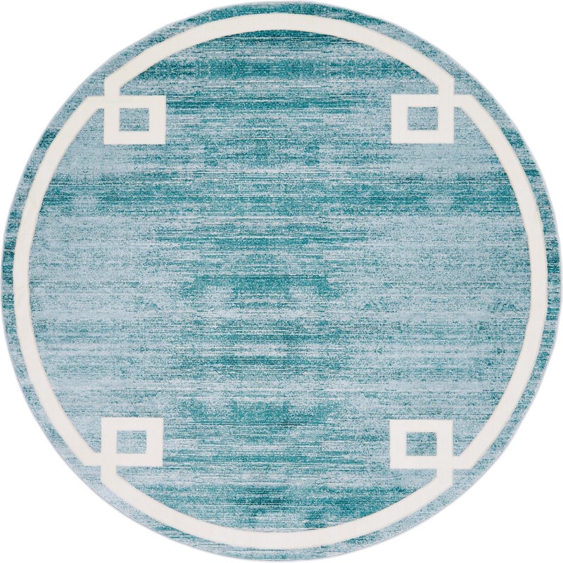 8' x 8' Coldwater · Border rug