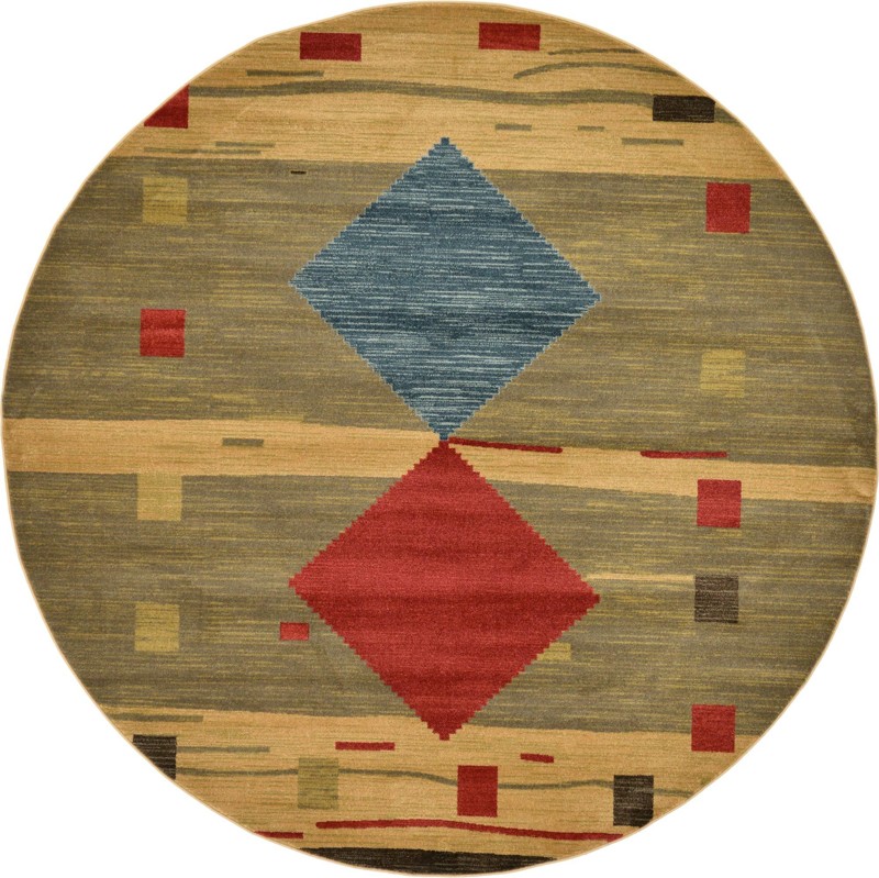 8' x 8' Rennie · Abstract rug