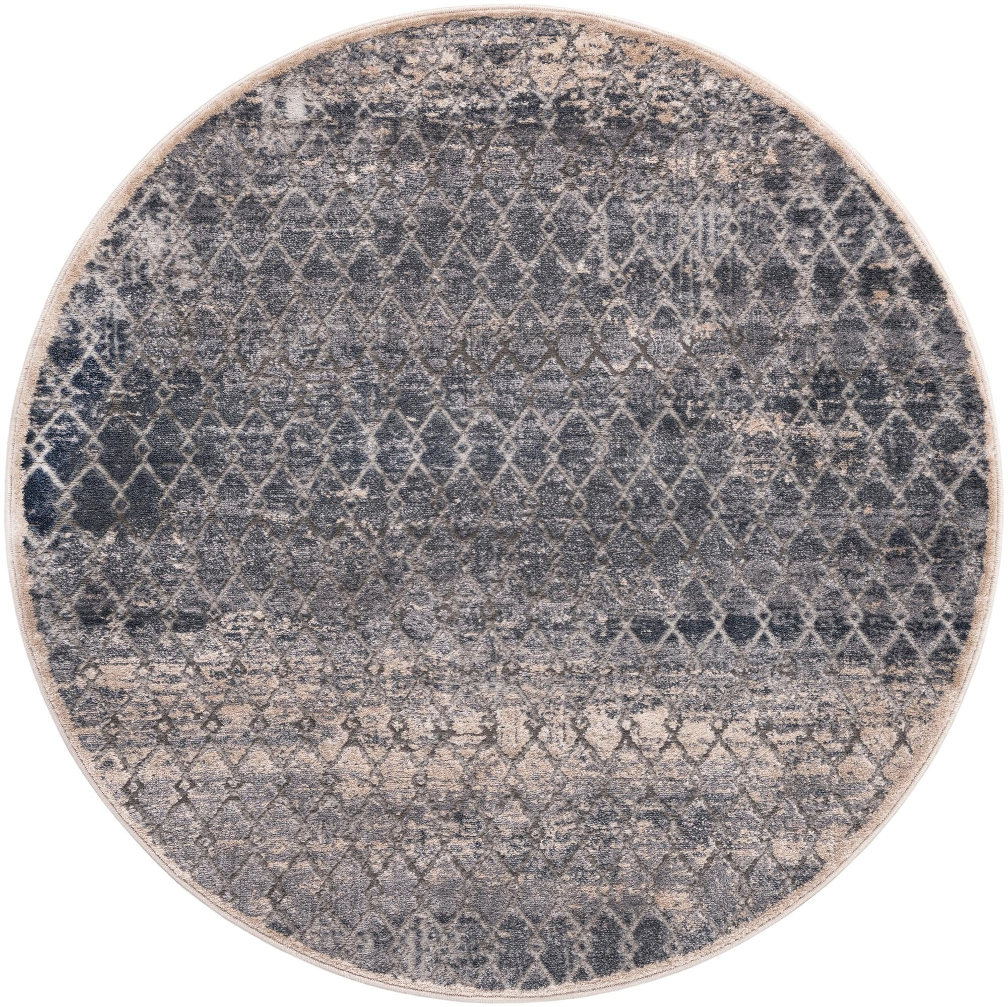 4' x 4' Bailey · Diamond rug