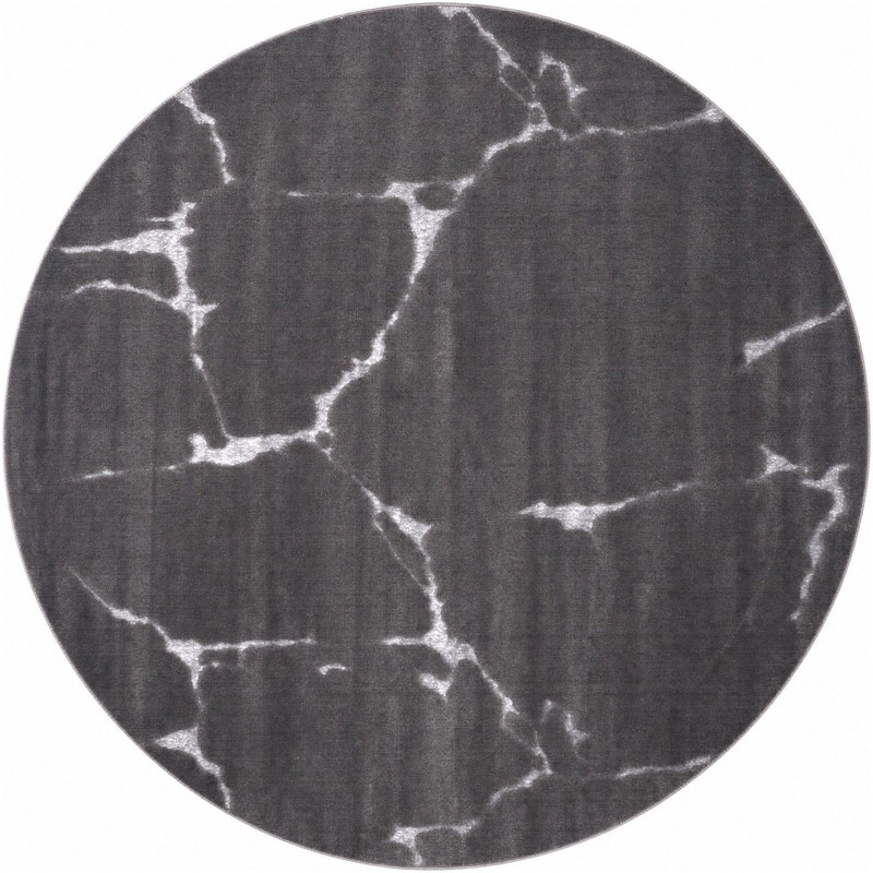 Ravenhill · Abstract rug, gray and silver