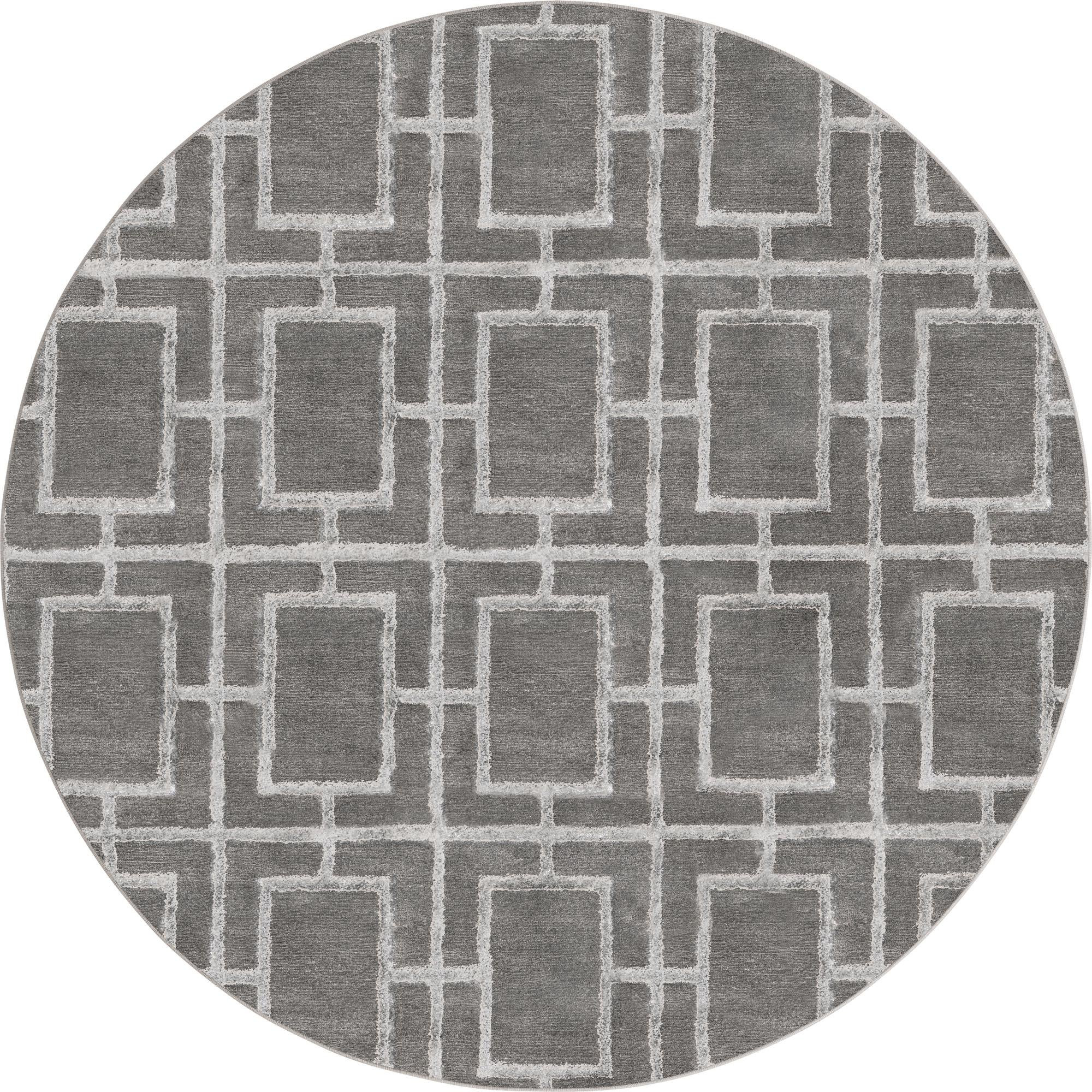 5' 3 x 5' 3 Cowley · Geometric rug