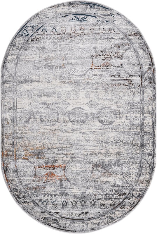 5' 3 x 8' Thrupp · Border rug, multi
