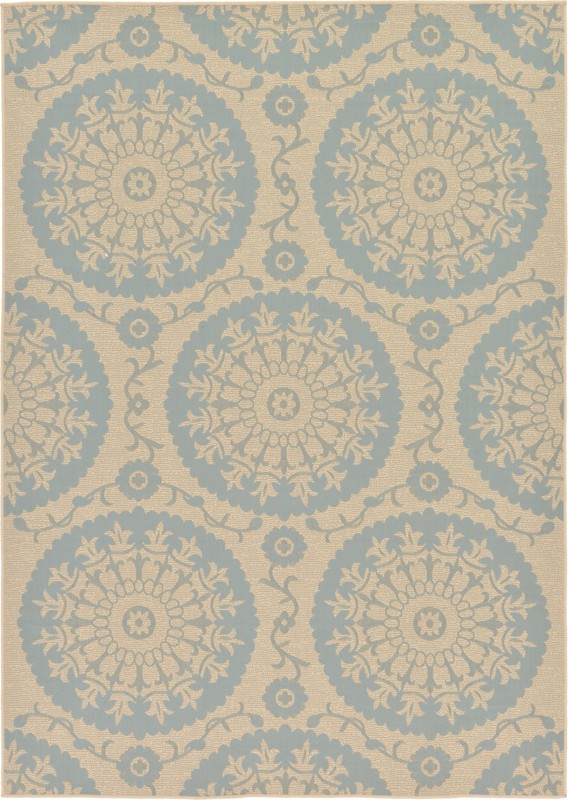 7' x 10' Fanshawe · Medallion Outdoor Rug