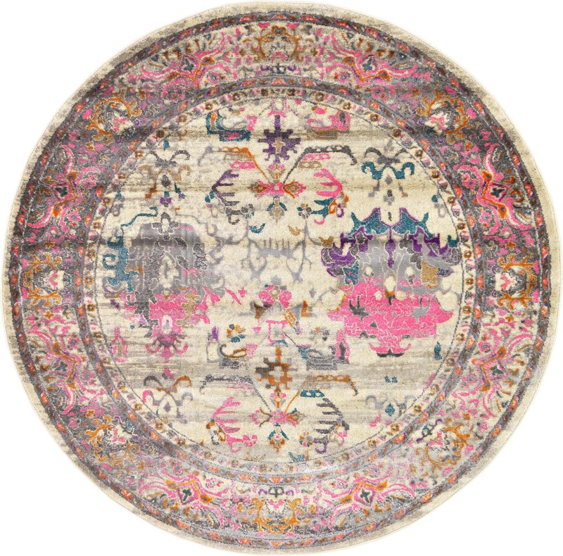 6' x 6' Salford · Border rug