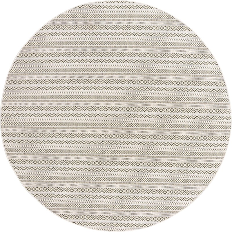 Merlin · Geometric Outdoor Rug, green