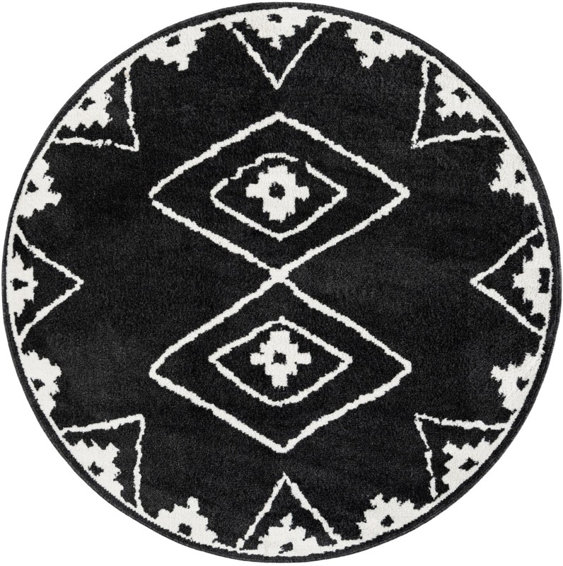 Sumac · Border rug, black