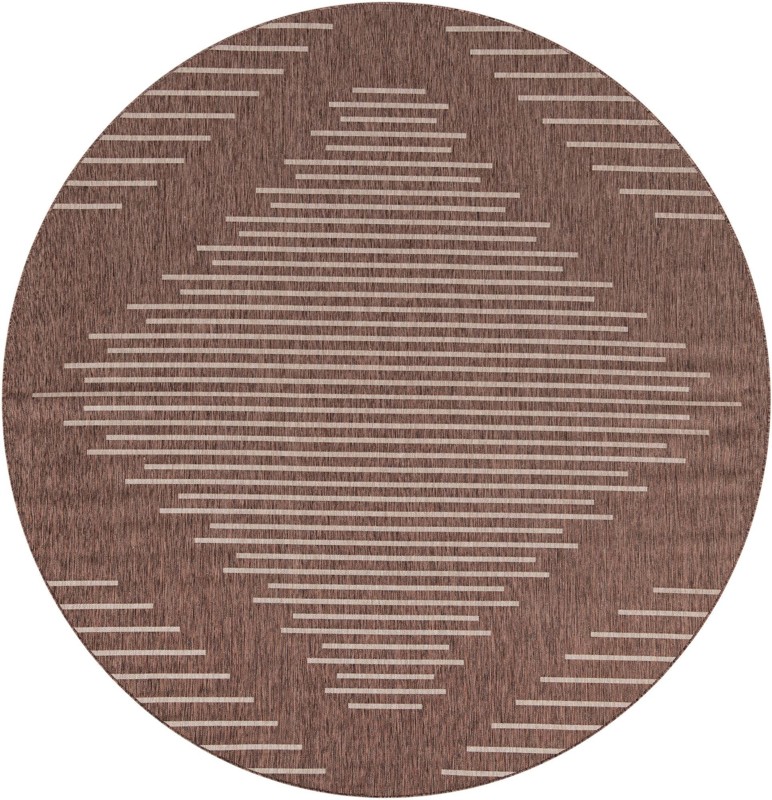 Harlow · Diamond Outdoor Rug, brown