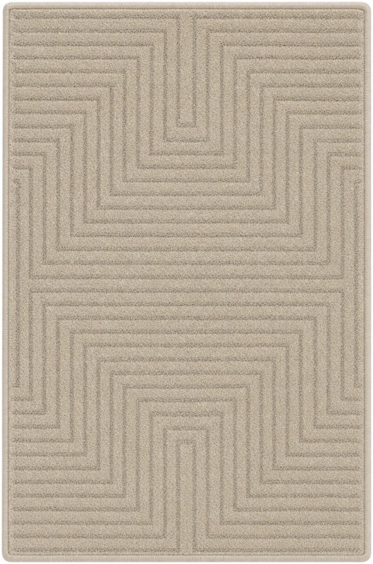 Osprey · Geometric rug, ivory