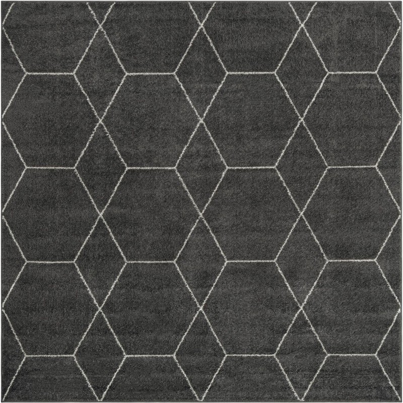 3' x 3' Galloway · Diamond rug