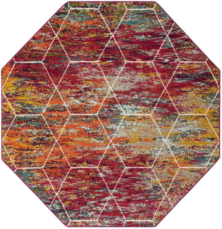 7' x 7' Galloway · Abstract rug