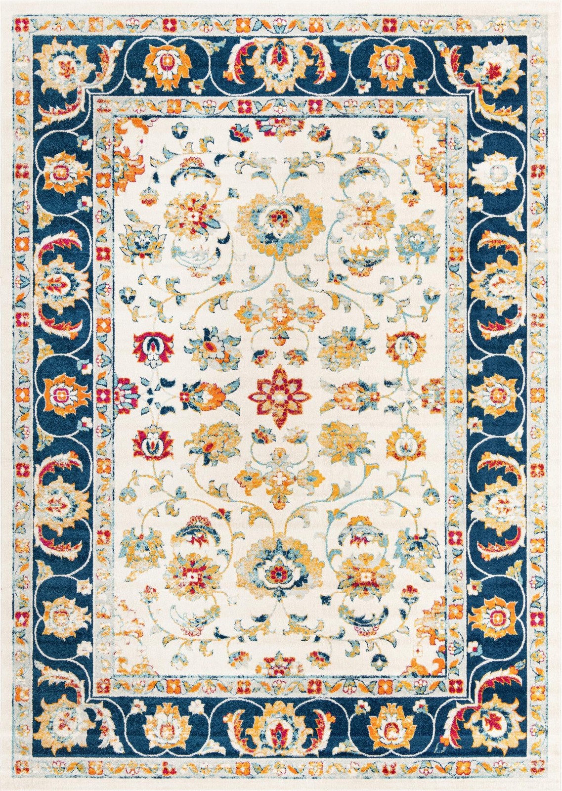 10' x 14' Aspen · Border rug, multi