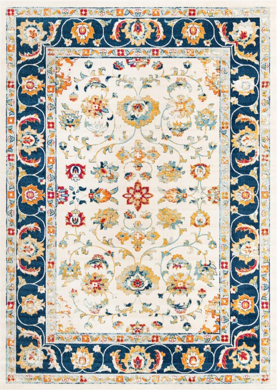 Aspen · Border rug, multi