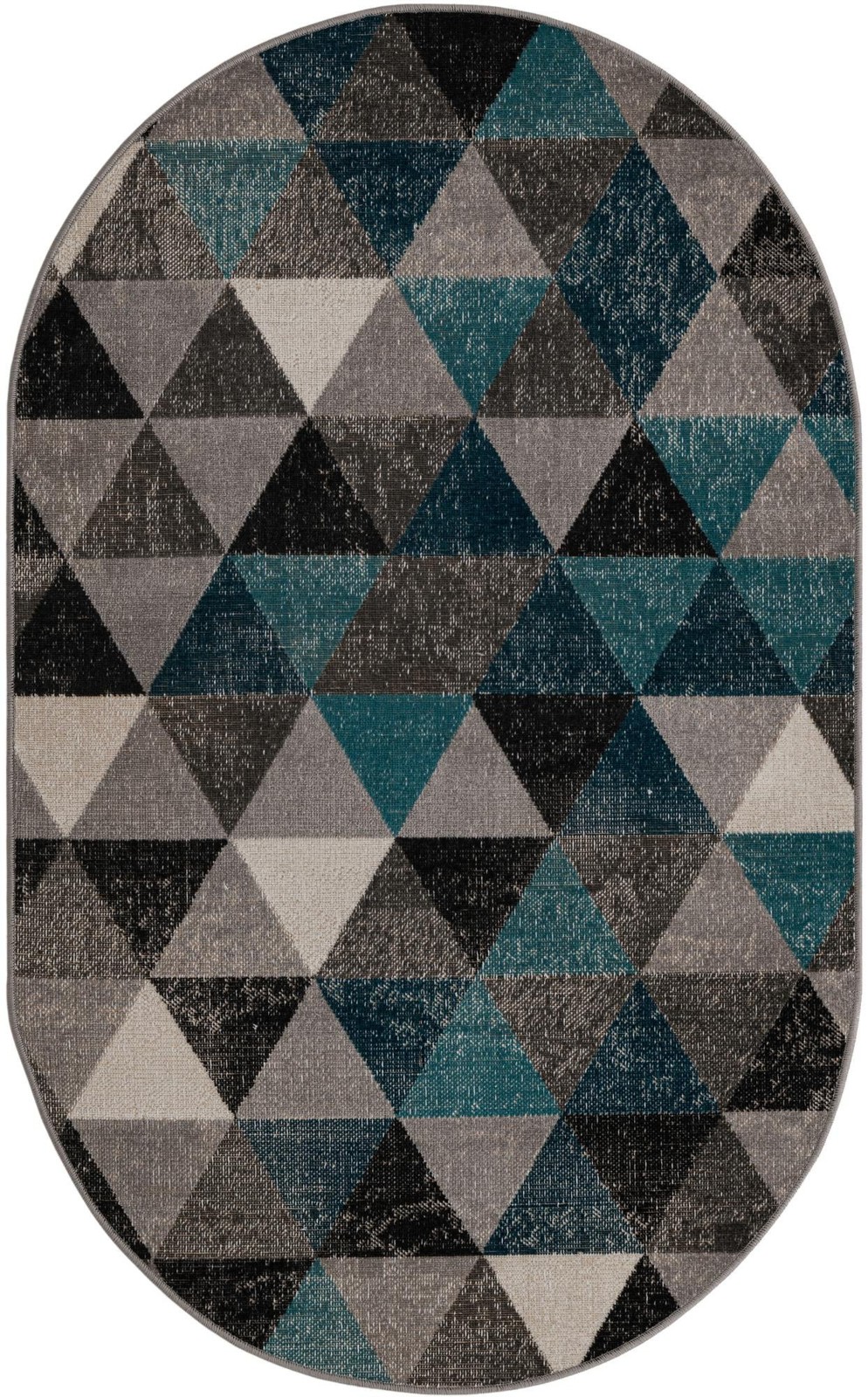 3' 3 x 5' 3 Luttrell · Geometric rug, grey