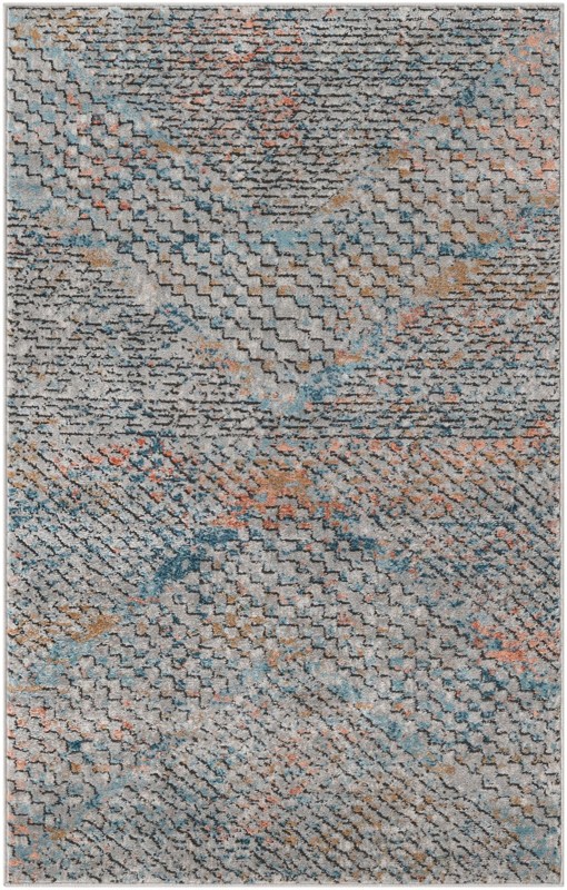 3' 3 x 5' 3 Twining · Abstract rug, multi