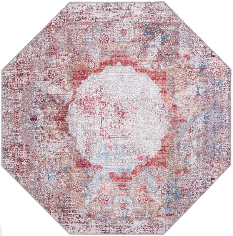 5' 3 x 5' 3 Fallowfield · Medallion Washable Rug, multi