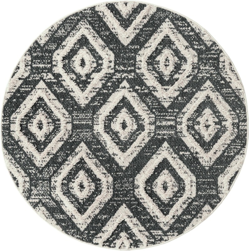 4' x 4' Buckley · Diamond rug