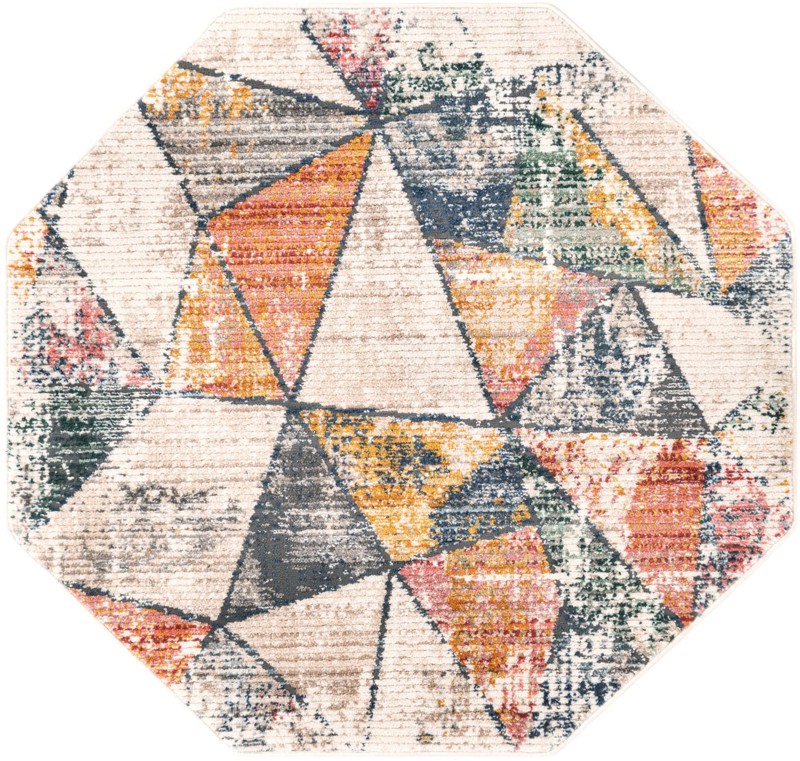 Carney · Abstract rug, multi
