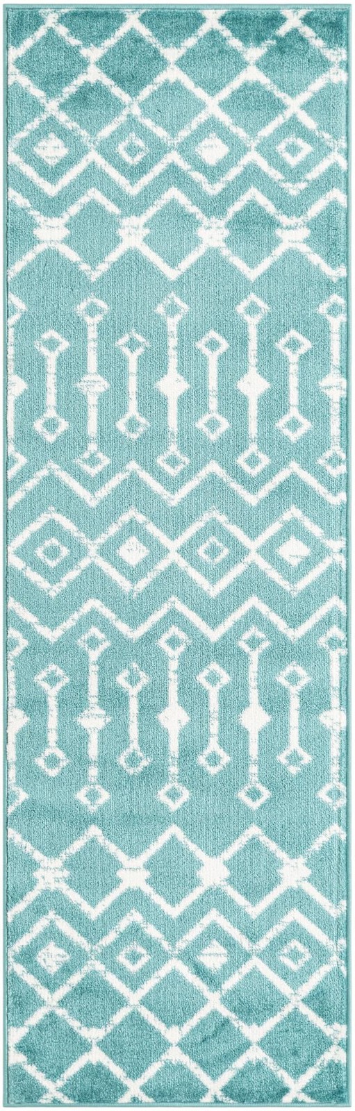 2' x 6' 7 Dudley · Chevron rug