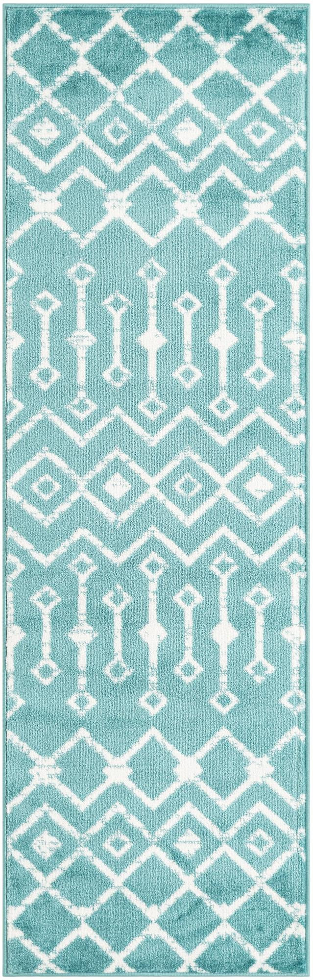 2' x 6' 7 Dudley · Chevron rug