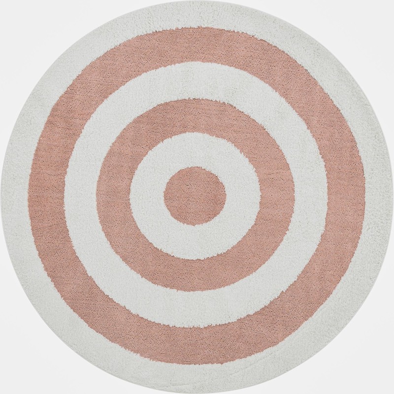 7' 10 x 7' 10 Rickard · Geometric rug, pink