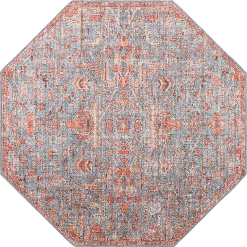 Burnside · Medallion Washable Rug