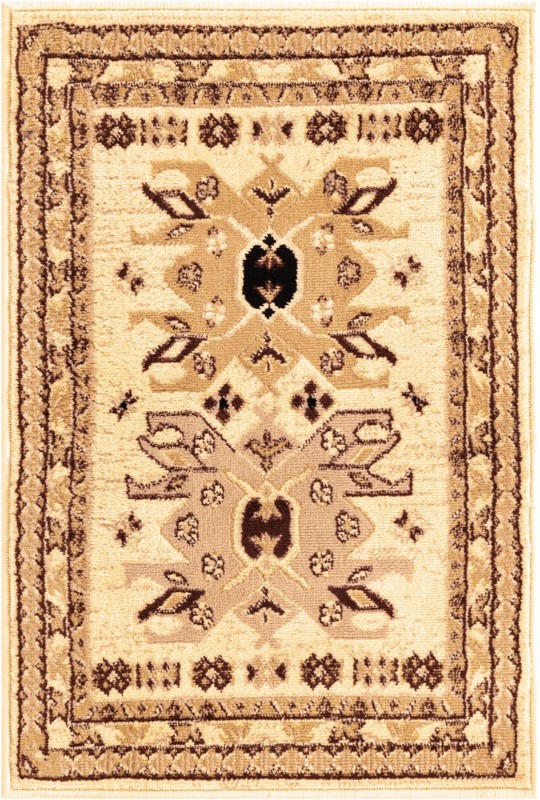 Isadora · Border rug, ivory