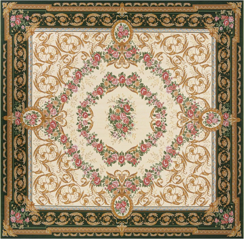 10' x 10' Lomax · Floral / botanical Outdoor Rug