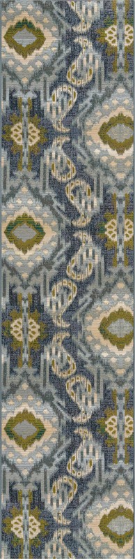 2' 7 x 12' Lomax · Abstract Outdoor Rug