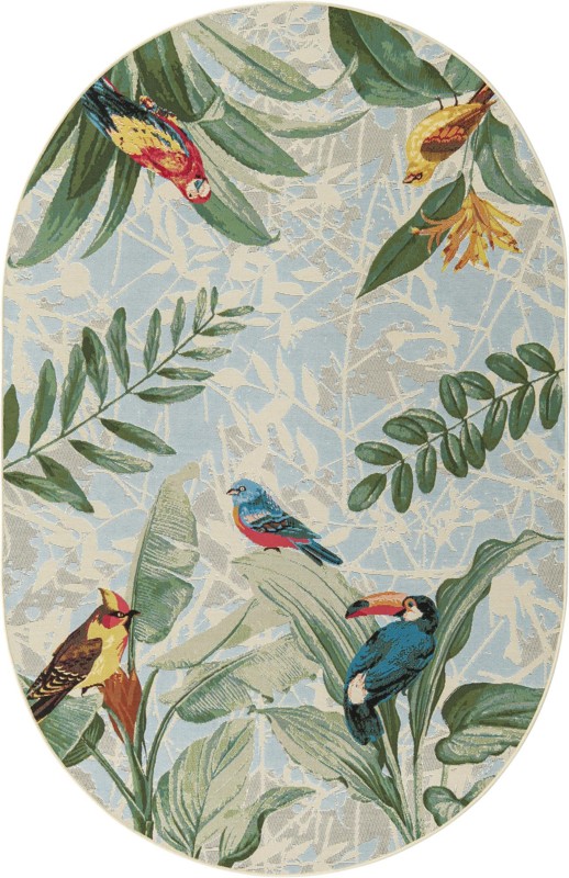 5' 3 x 8' Lomax · Abstract Outdoor Rug